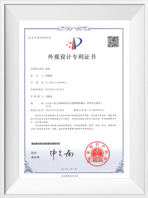 2019300431006_Certificat de brevet